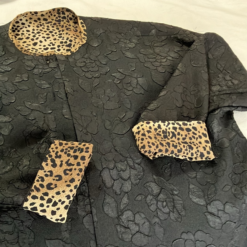 Leopard Print And Ddmask Reversible Jacket - image 8
